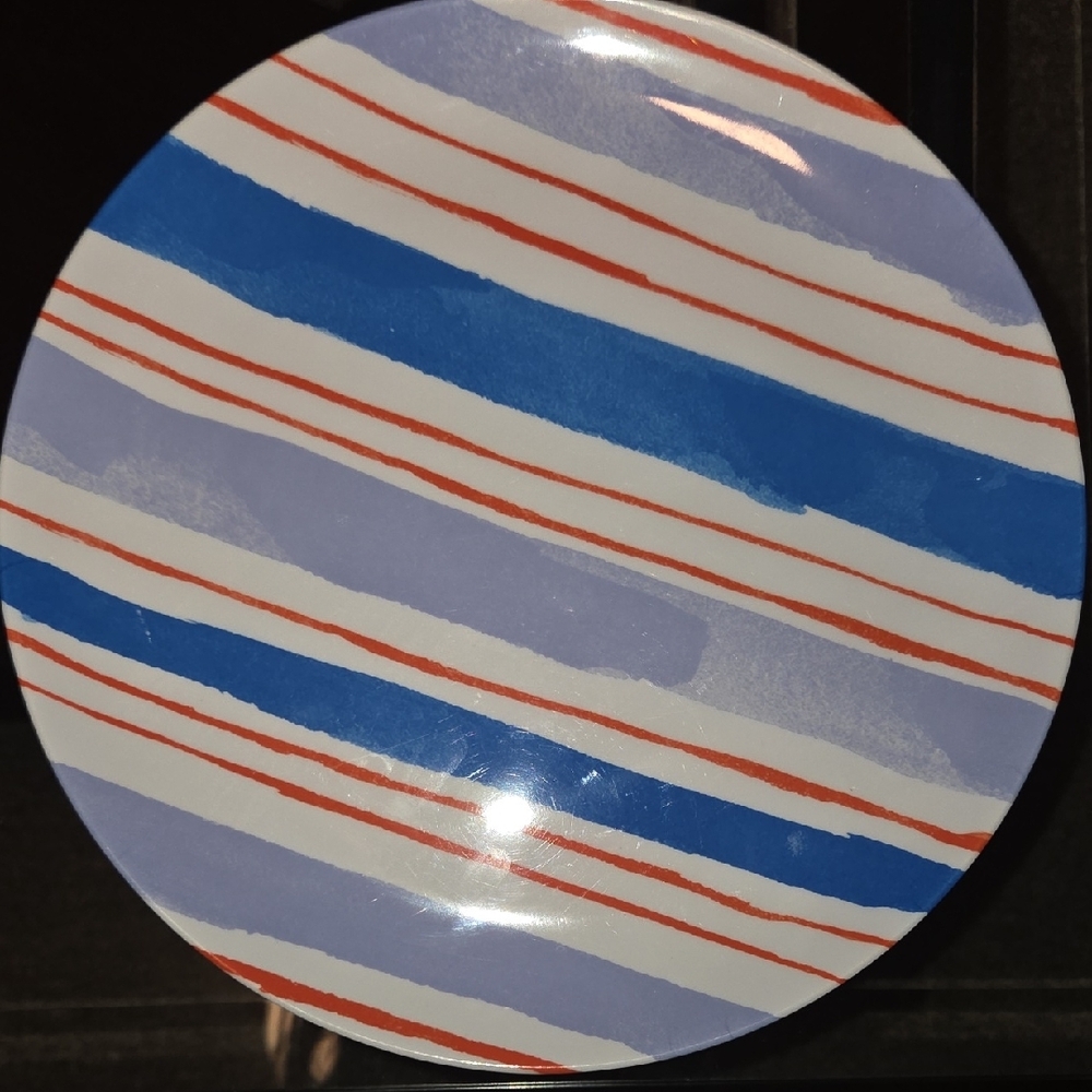Sur La Table Striped Plates
